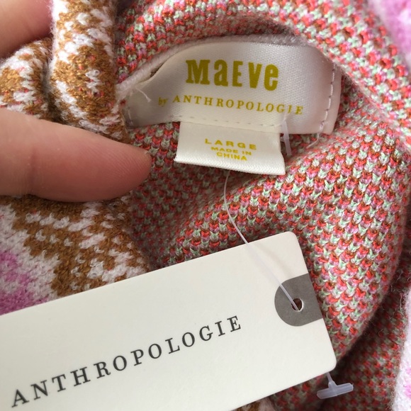 Anthropologie Maeve Turtleneck Sweater Large NWT - Picture 9 of 10